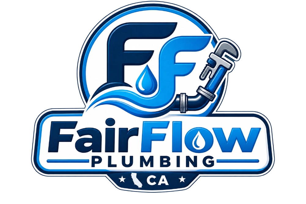 FairFlow Plumbing CA logo - licensed plumber in Fairfield, CA