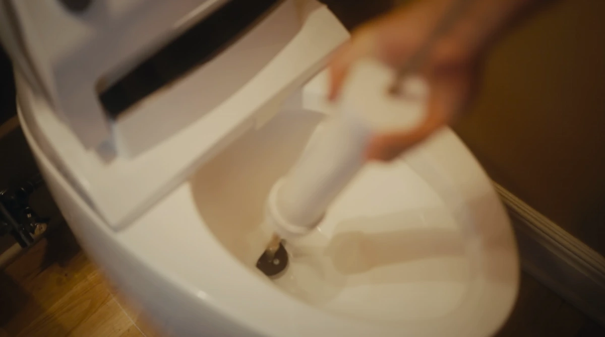 Drain cleaning results for a Fairfield, CA home